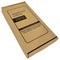 Самосборная картонная коробка 185x95x20 мм , короб из микрогофрокартона Т12 (с печатью "Защитное стекло") - фото 57770