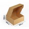 Самосборная картонная коробка 180x100x100 мм , короб из микрогофрокартона Т22 - фото 57811