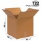 Коробка картонная 90x90x90 мм гофрокартон Т22, Е Бурый - фото 58074